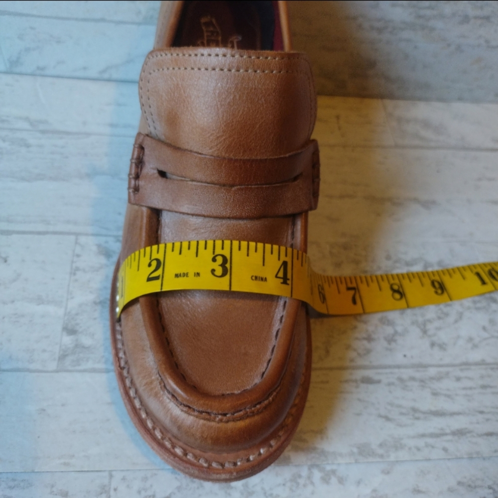 Classic Brown Leather Freebird Loafers for Women NWOB Size 7 - Picture 9 of 12